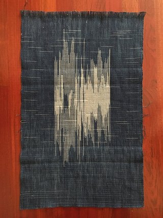 Indigo Ikat
