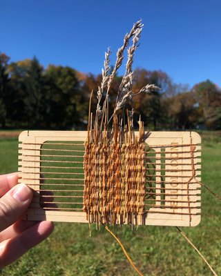 Fall Plein Air Weaving